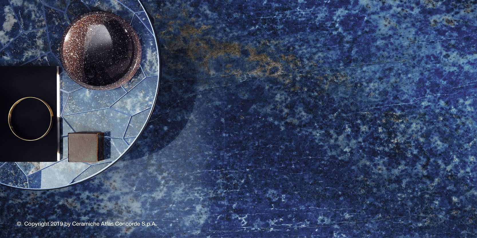 Пол из керамогранита с мраморным эффектом Atlas Concorde Marvel Dream ARCH-00135482 - Вид №17