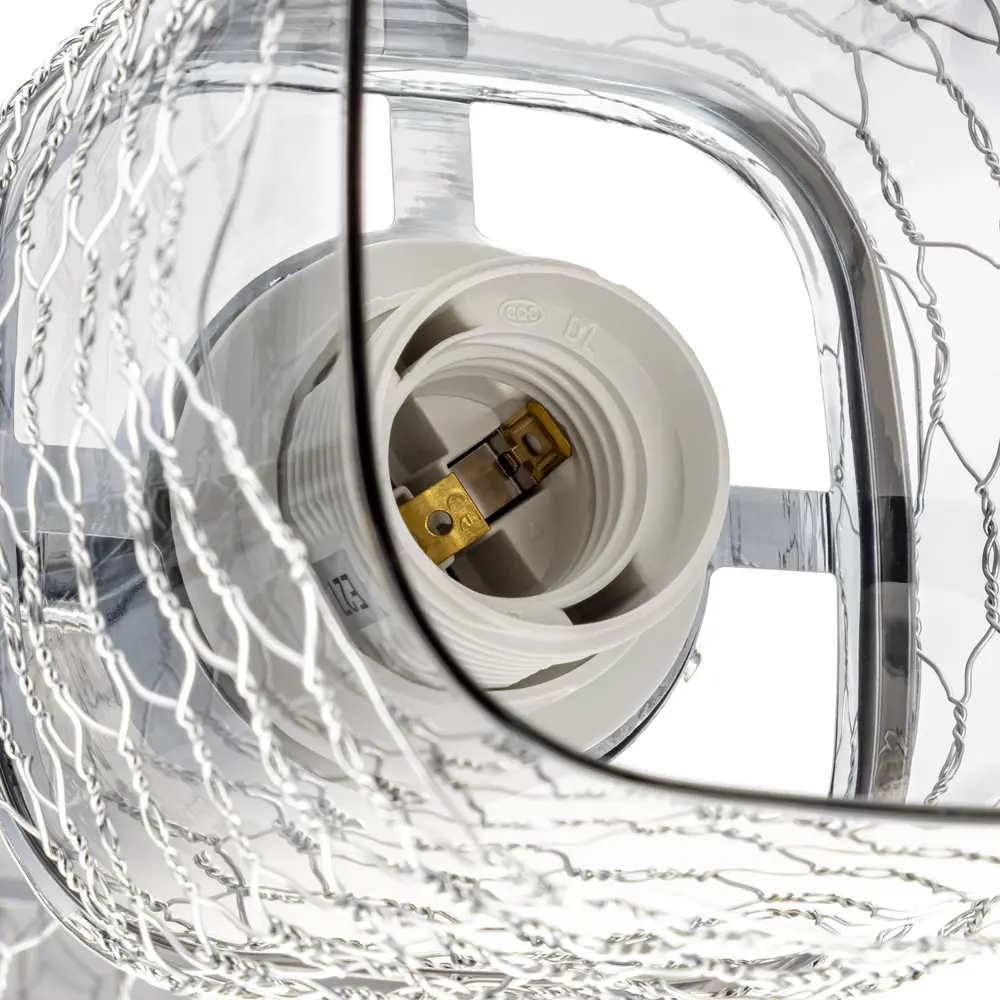 Люстра потолочная Ritter Palermo 52522 6 4 лампы Е27 цвет хром STLM-2119844 - Вид №6