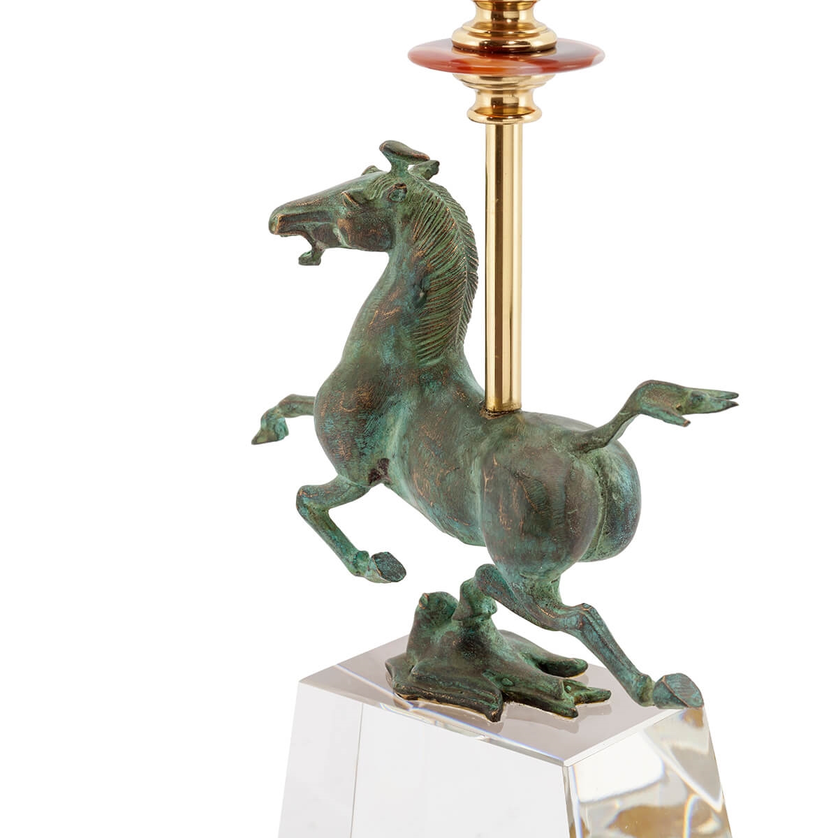 600695-10 ABHIKA OBELISQUE CORAL HORSE WHITE  - Вид №2
