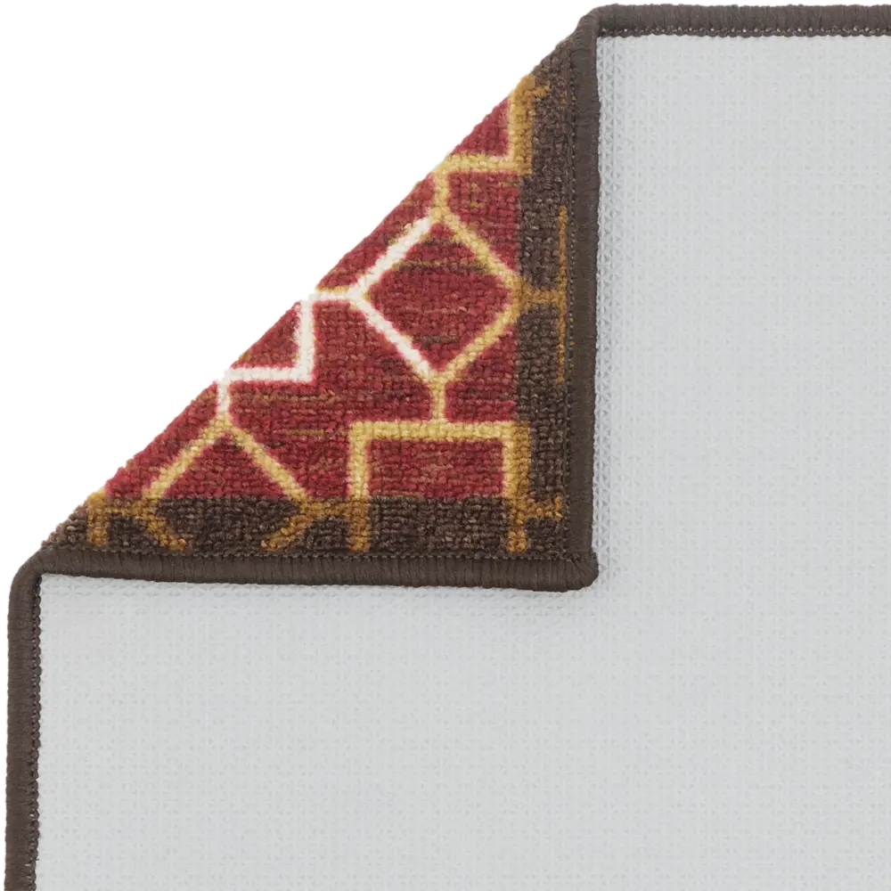 Коврик Ctim Стелла 40x60 см нейлон цвет красный STLM-2103431 - Вид №3