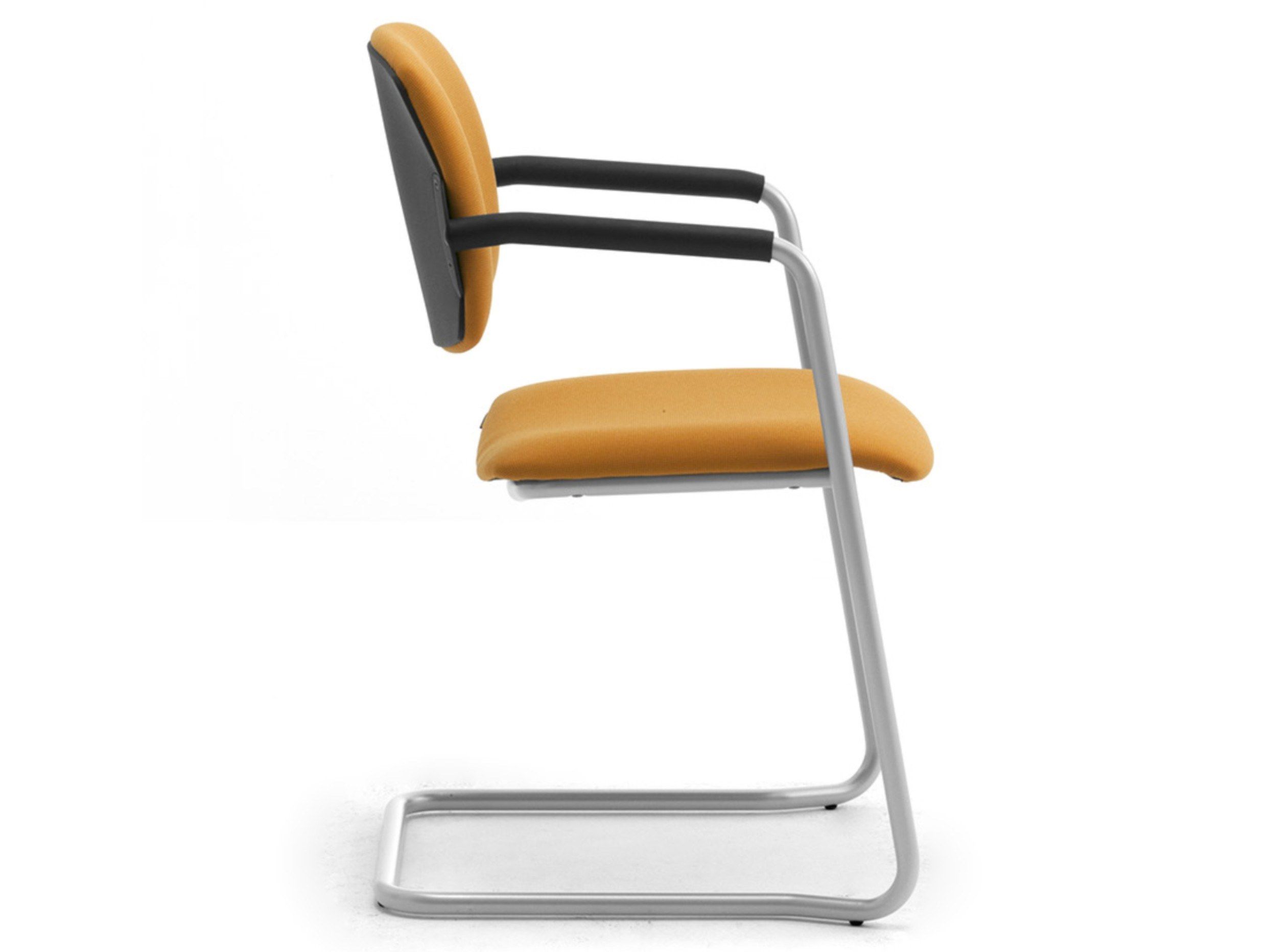 Стальной и тканевый консольный стул Leyform Laila ARCH-00043399 - Вид №2