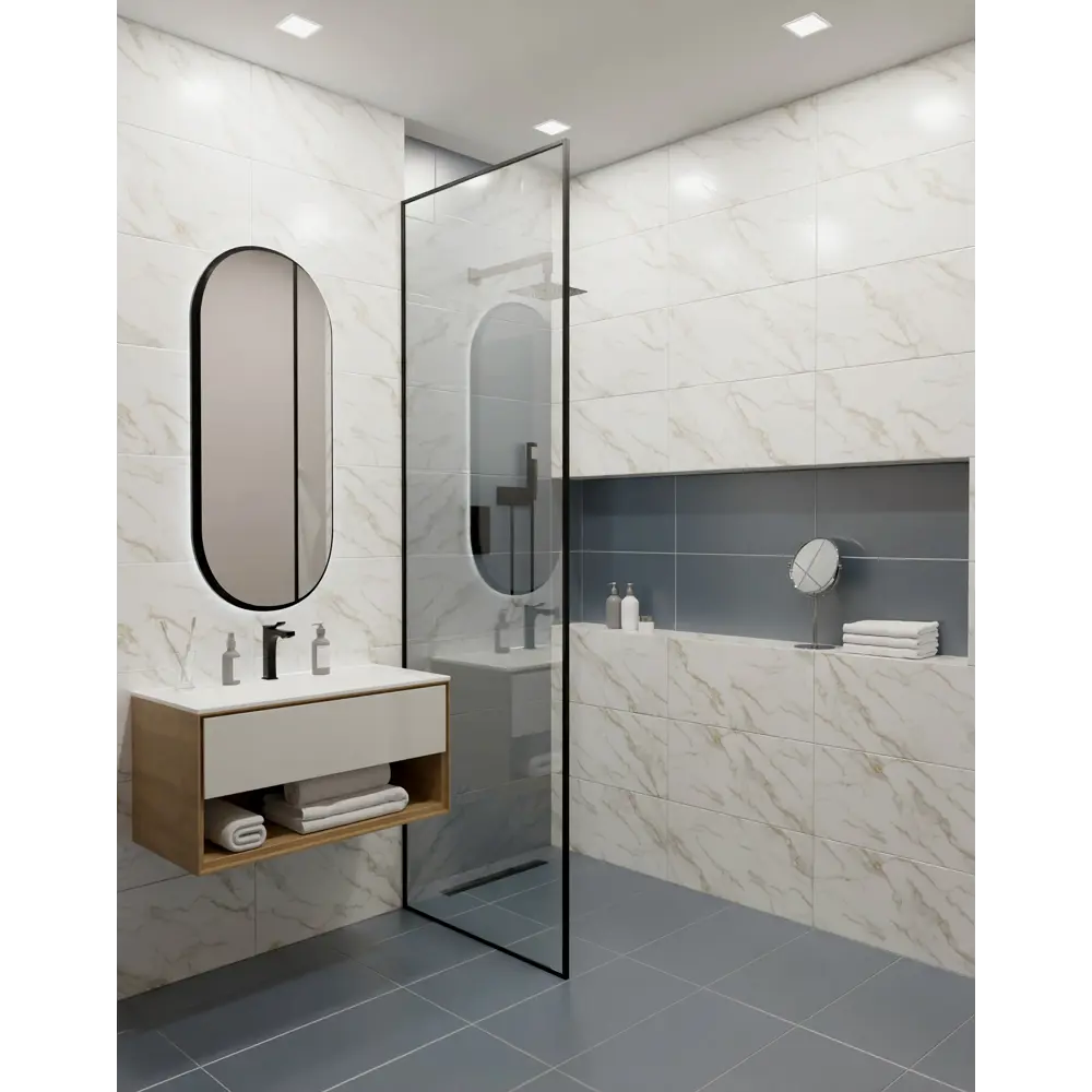 Керамогранит LB Ceramics Алесси белый матовый 30x60.3 см 89336248 STLM-0948246 - Вид №5