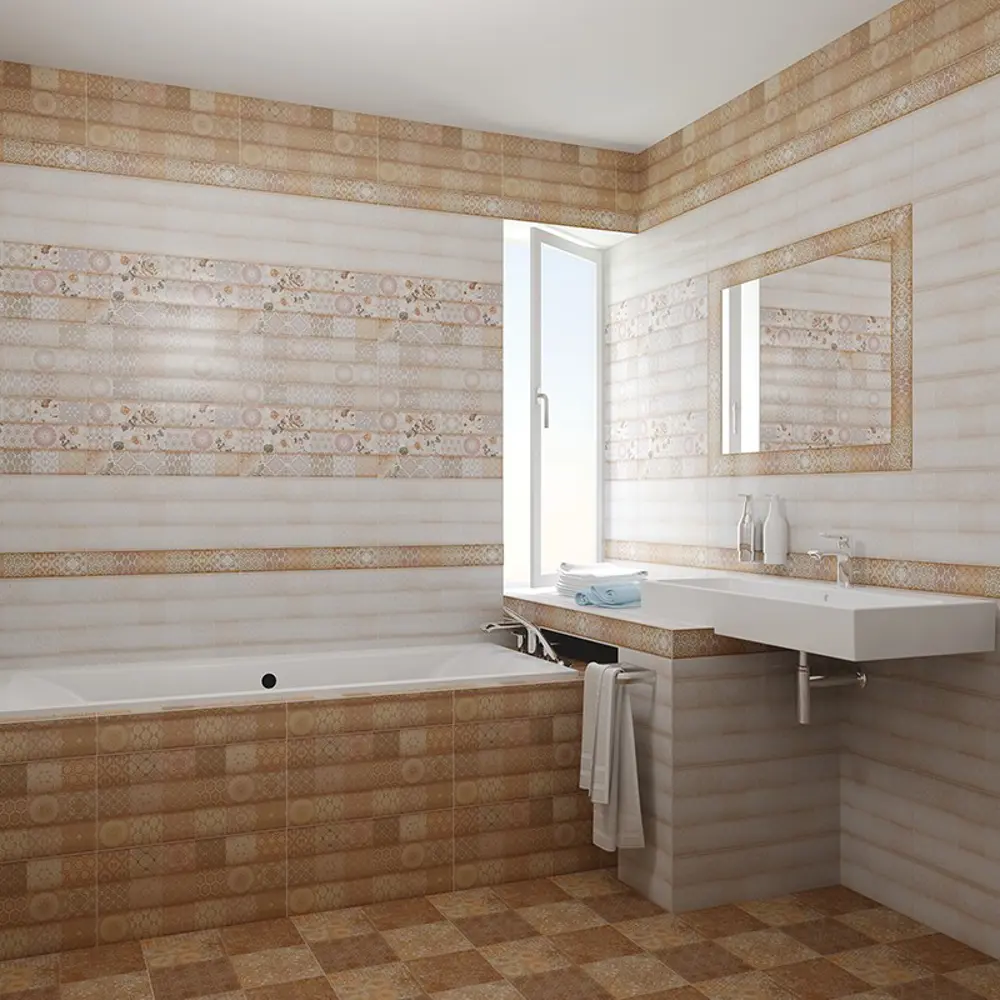 Плитка настенная Фрейя светлая, 50х24,9 см, 1,245 м2 16295528 STLM-2033488 Santreyd  - Вид №2