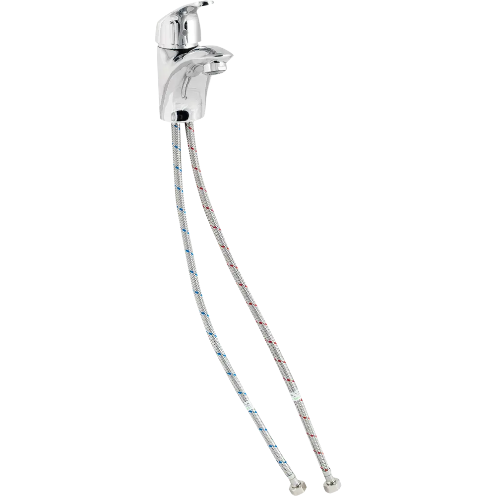 Смеситель для раковины Paini Trento TRCR205LMKM однорычажный цвет хром STLM-2013277 - Вид №1