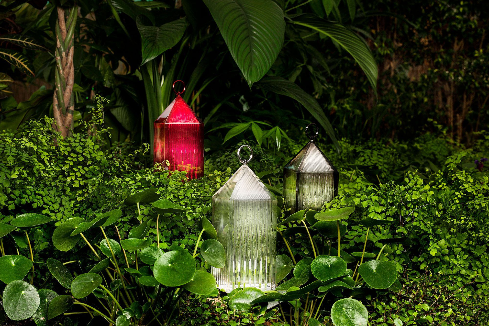 ПММА затемнения открытый настольная лампа Kartell LANTERN ARCH-00130854 - Вид №1