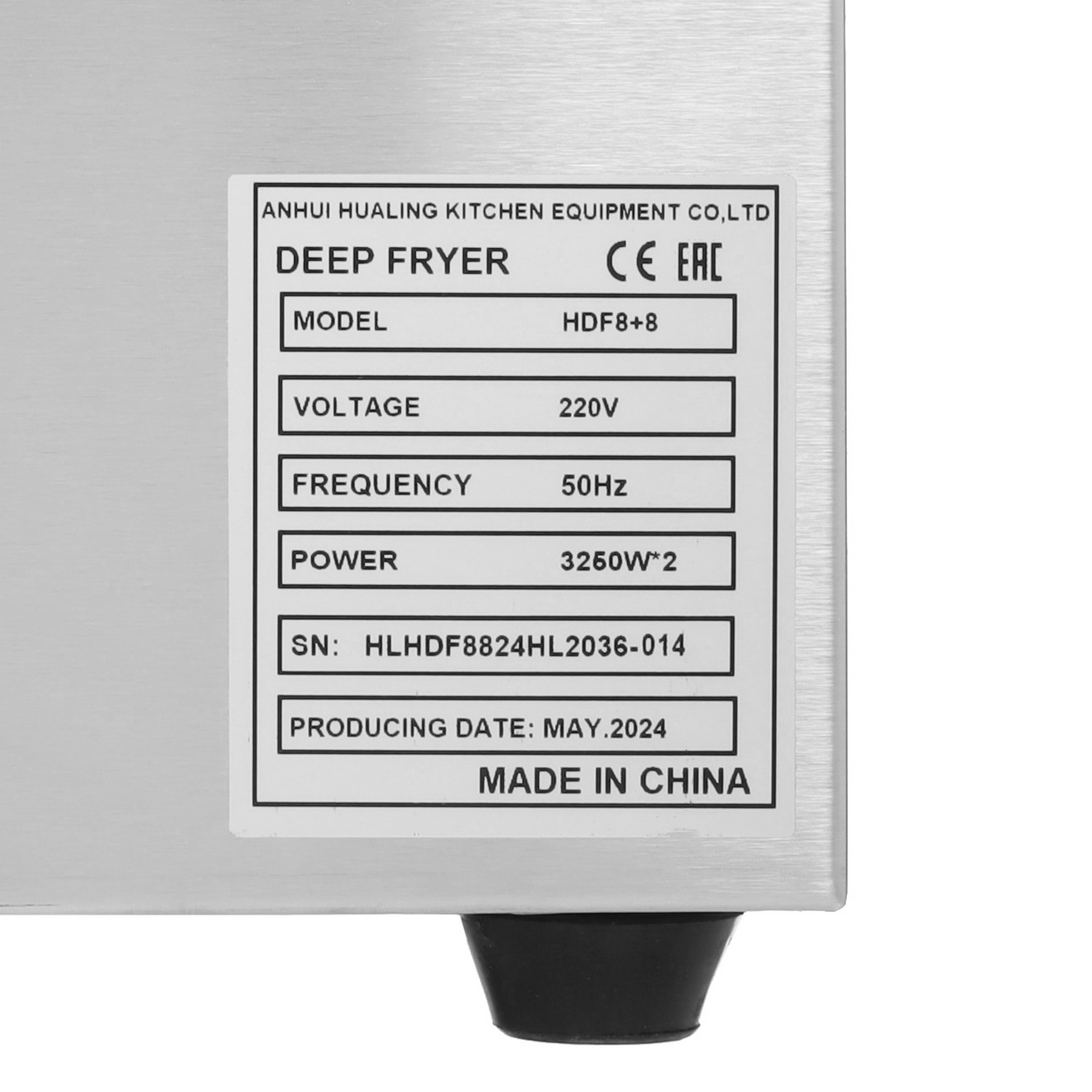 9985896 Фритюрница Viatto HDF8+8 серебристый STDN-0143503 - Вид №7