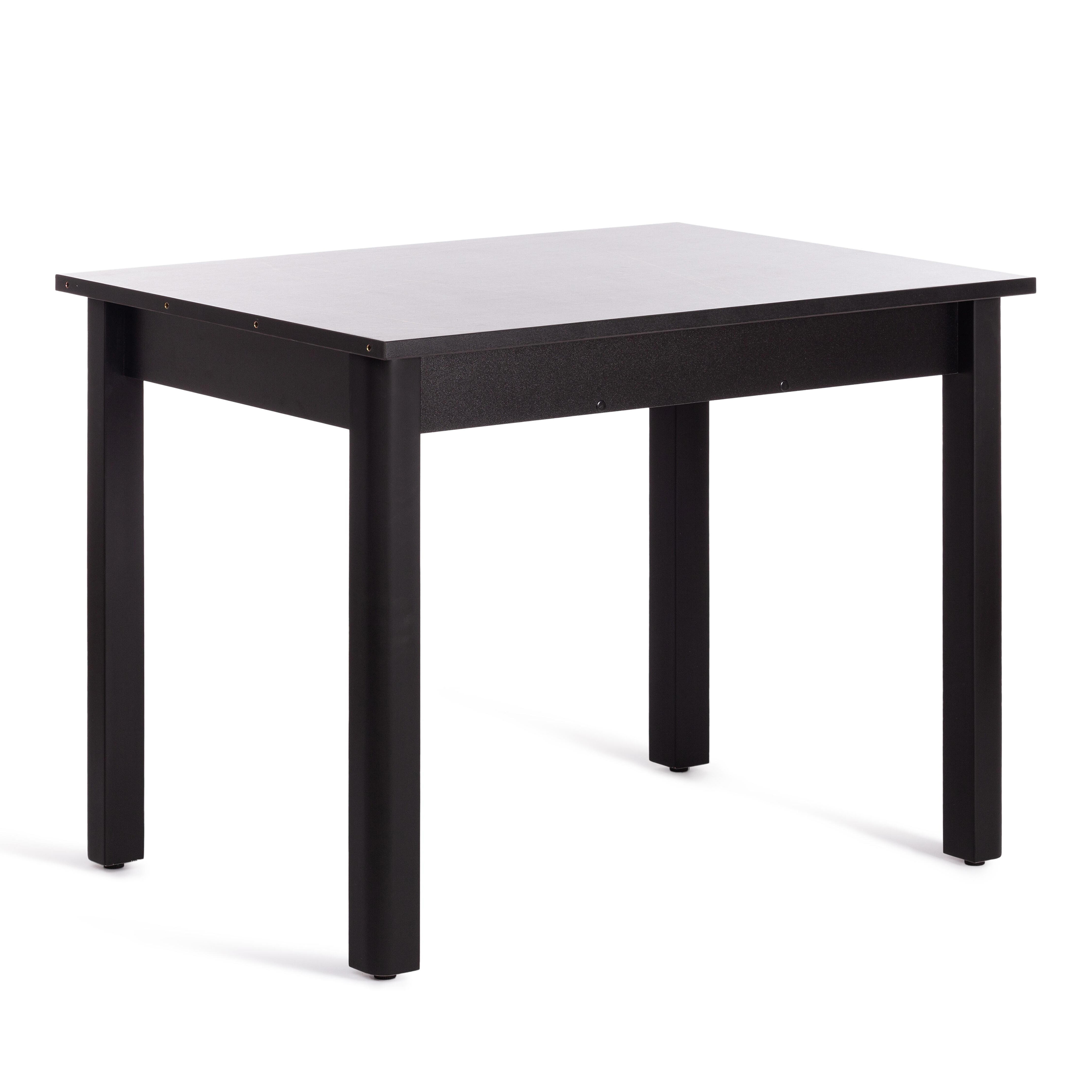 91000031 Кухонный стол прямоугольный 19734 100-140x70x75 см ЛДСП цвет белый/черный мрамор MODERN STLM-0432791 TETCHAIR