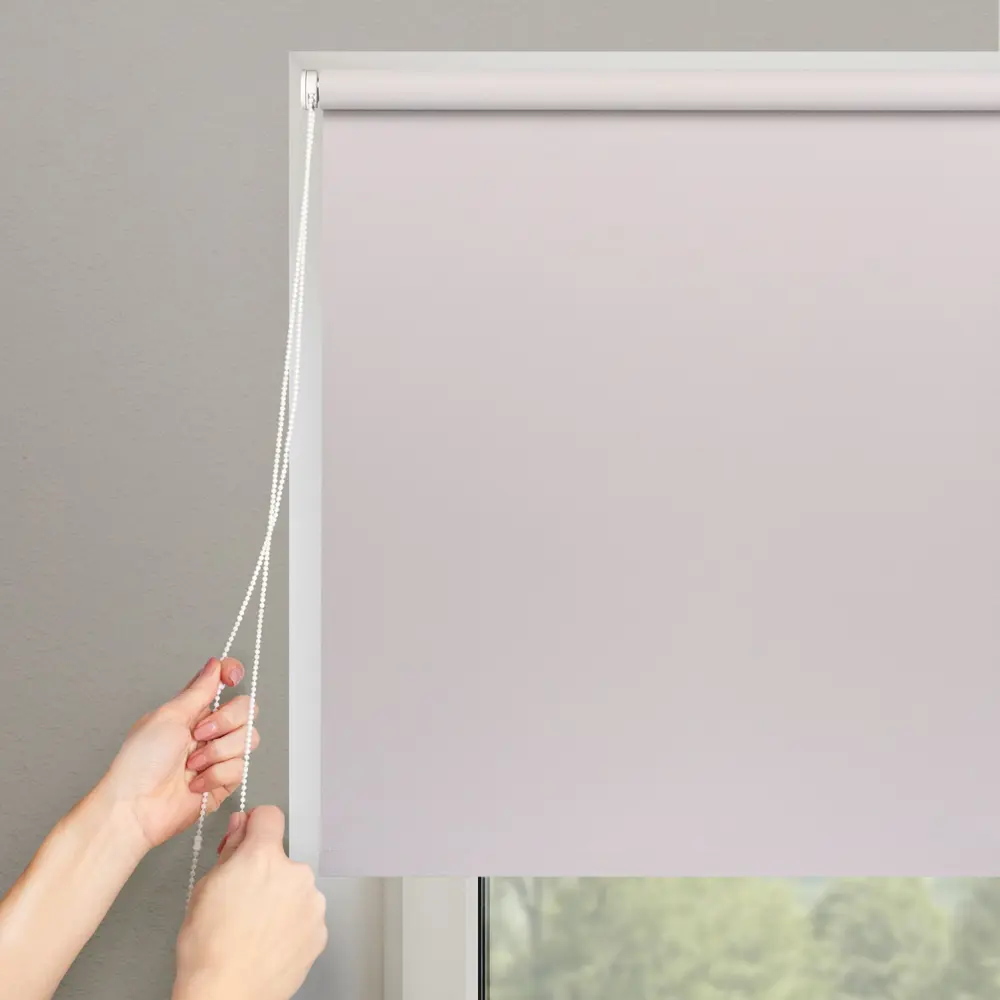 Штора рулонная блэкаут 160x175 см светло-серая PRAKTO BLACKOUT STLM-2107790 - Вид №5