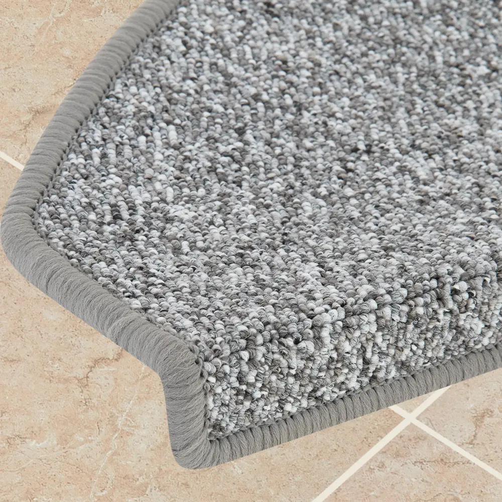 Коврик для ступеней полипропилен Vebe Floorcoverings Twilightstep 24х65 см цвет серый 83270846 STLM-2192055  - Вид №1
