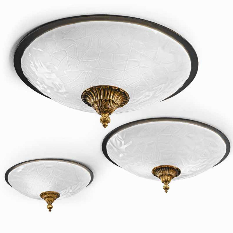 Потолочный светильник 7092/P4 V2733 от MM Lampadari MM LAMPADARI ДИЗАЙНЕРСКИЕ 244115 Белый;бронза  - Вид №1