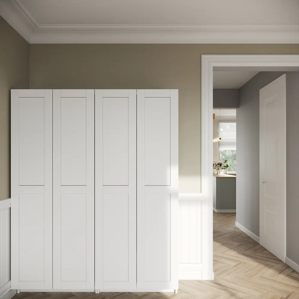 Дверь глухая для шкафа Буккер 39.7x193.8x1.6 см ДСП правая цвет белый Santreyd STLM-2086562 - Вид №6