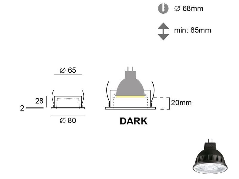 Открытый утопленный светодиодный прожектор BEL-LIGHTING BANIO ARCH-00002756 - Вид №1