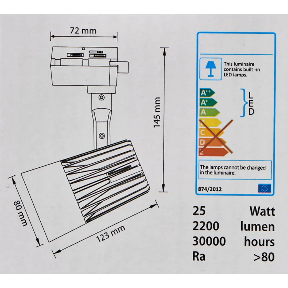 Трековый светильник Volpe ULB-Q274 - направленное освещение для коммерческих пространств 82732629 STLM-0034954 - Вид №5
