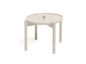 Круглый журнальный столик с подносом