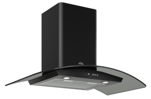 8120630 Вытяжка каминная ELIKOR Аметист 90П-650-К3Д черный/прозрачный