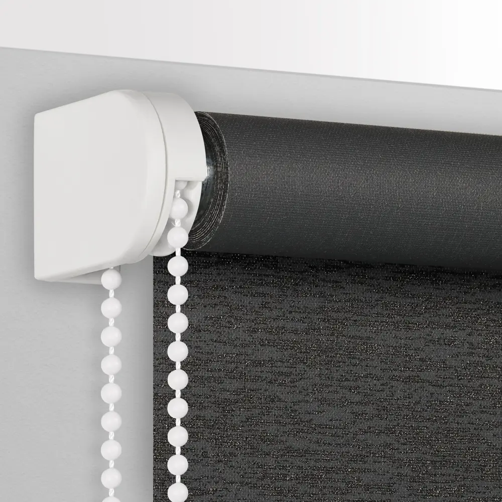 Штора рулонная Shine 80x160 см черная PRAKTO STLM-2033354 - Вид №1