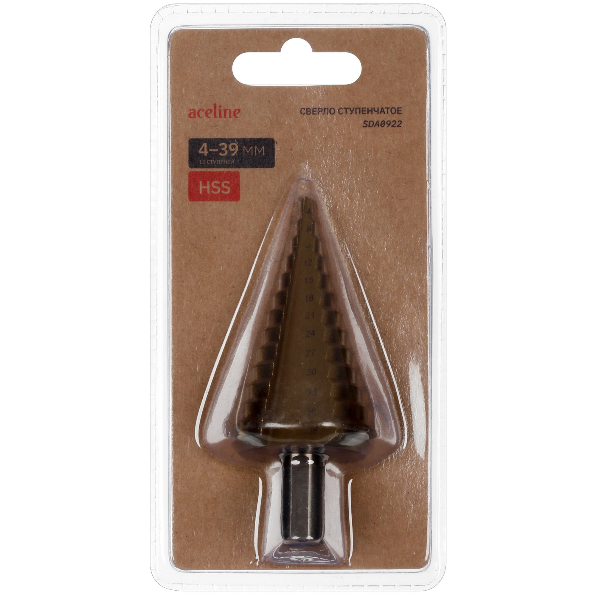 Сверло ступенчатое Aceline SDA0922 5402490 STDN-0055890