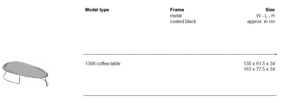 Деревянный журнальный столик Draenert SURF ARCH-00141551 - Вид №4