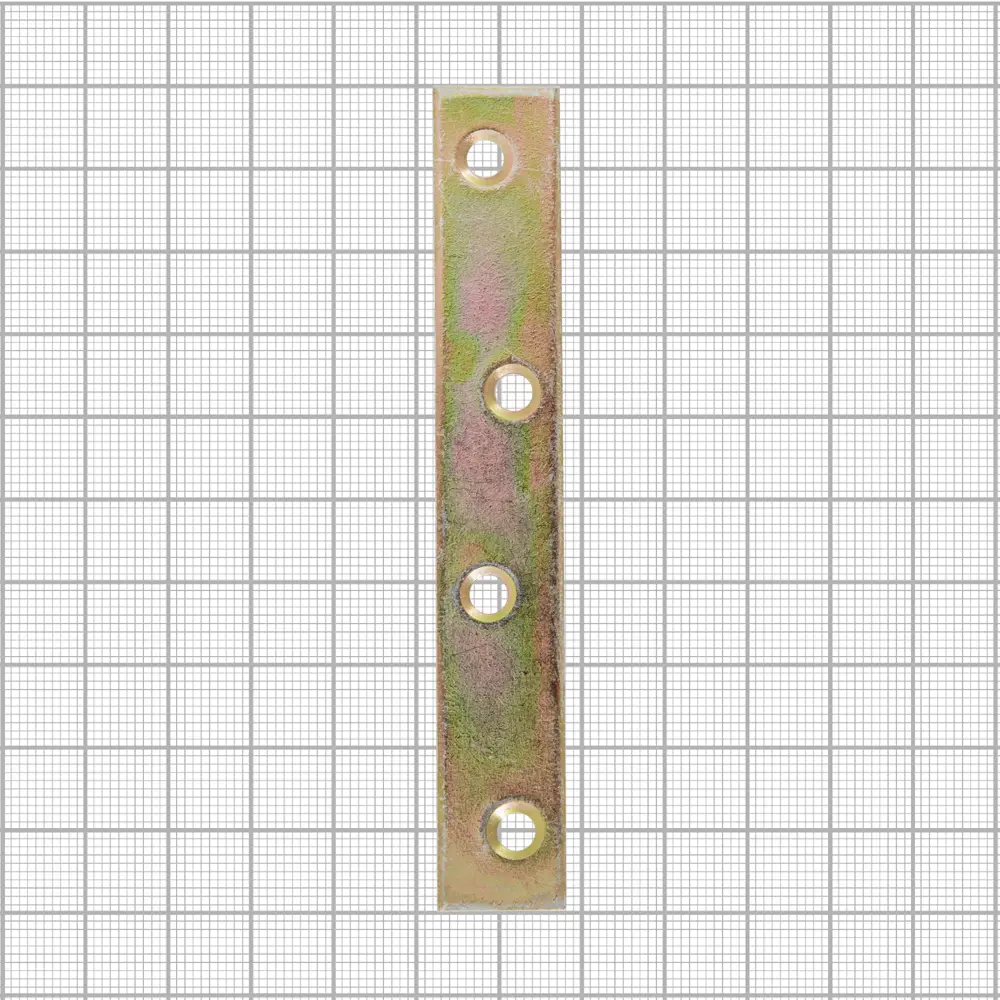 Пластина мебельная GAH ALBERTS 100x15x1.75 желтый цинк STLM-2201206 - Вид №4