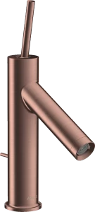 10111310 Смеситель для раковины 90, однорычажный, со стержневой ручкой и сливным гарнитуром AXOR STARCK