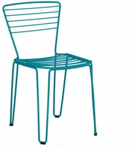 iSimar Садовый стул из оцинкованной стали Menorca 8034