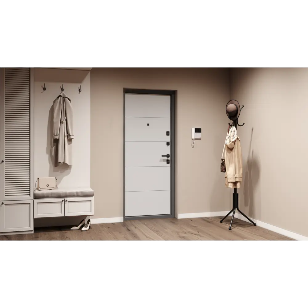 TOREX Этника Бьянко - входная металлическая дверь с защитой от шума 89384558 STLM-1490466 - Вид №13