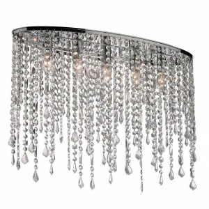 Потолочный светильник Ideal Lux Rain PL большой IDEAL LUX КАСКАДНЫЕ 074048 Прозрачный;серебро