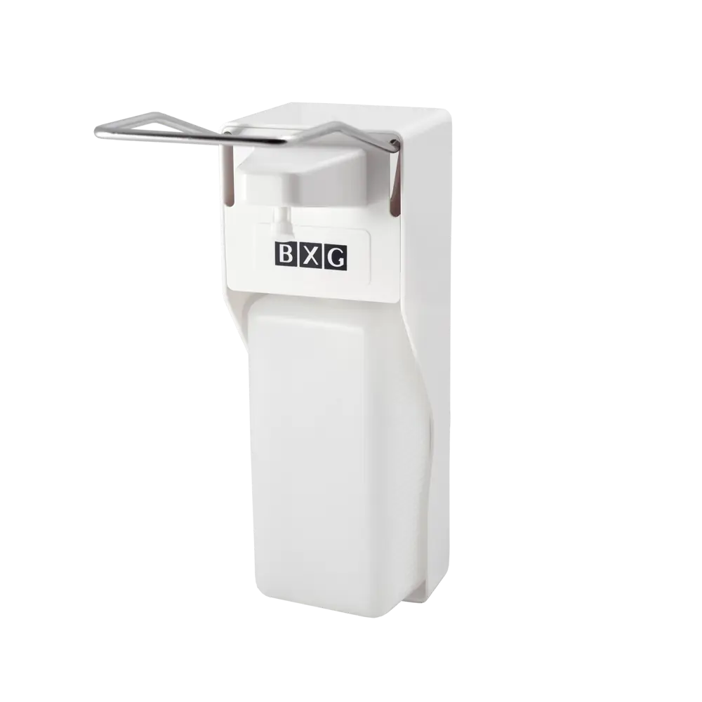 Дозатор локтевой для жидкого мыла BXG ESD-2000 подвесной цвет белый STLM-2188052