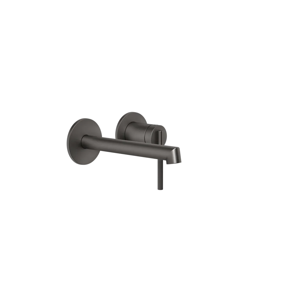 Смеситель для умывальника 63581 707 Gessi Ingranaggio ЧЕРНЫЙ МЕТАЛЛ BR. PVD 63581707