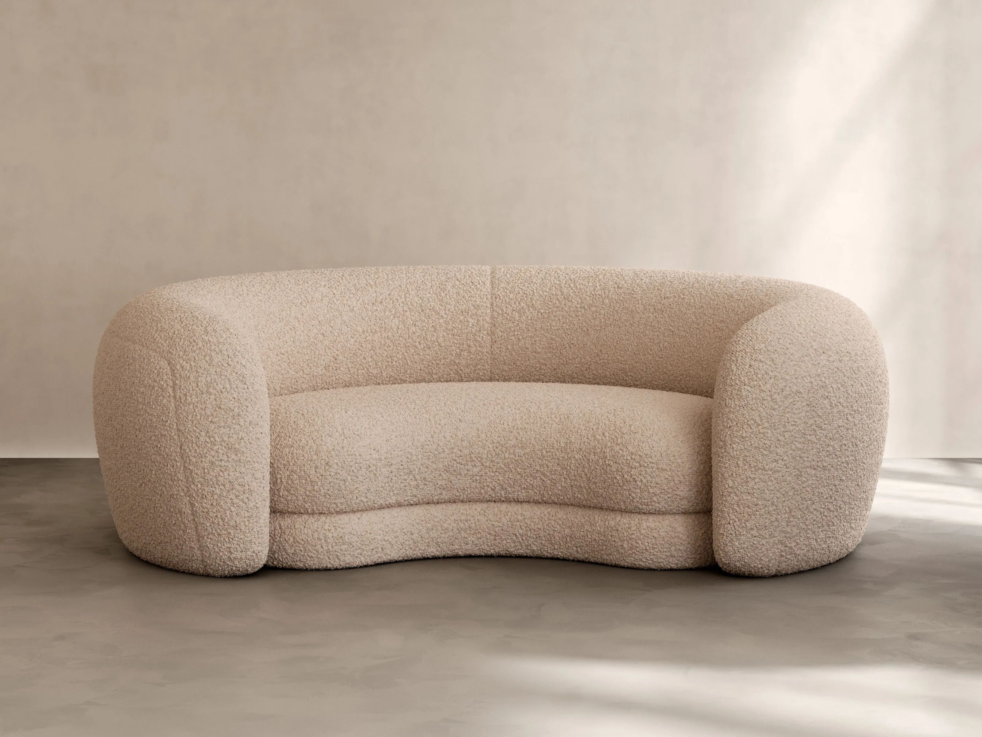 2-местный изогнутый тканевый диван Paloma Editions Palace ARCH-00078305