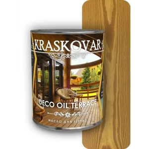Масло для террас Kraskovar Deco Oil Terrace Тик 0.75 л