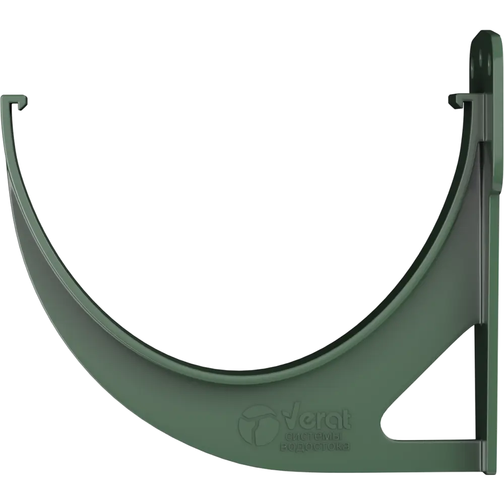 Кронштейн для желоба ПВХ цвет зелёный ТЕХНОНИКОЛЬ STLM-2107554 - Вид №1
