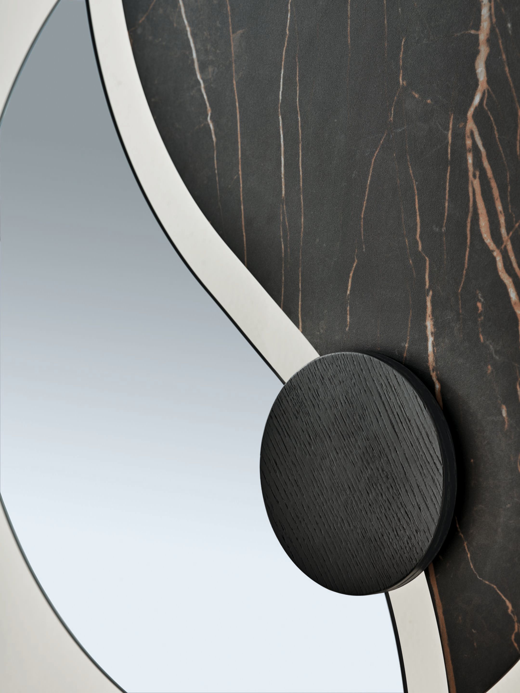 Хрустальное зеркало и Супермармо стены Bontempi Casa LUXOR ARCH-00052916 - Вид №2