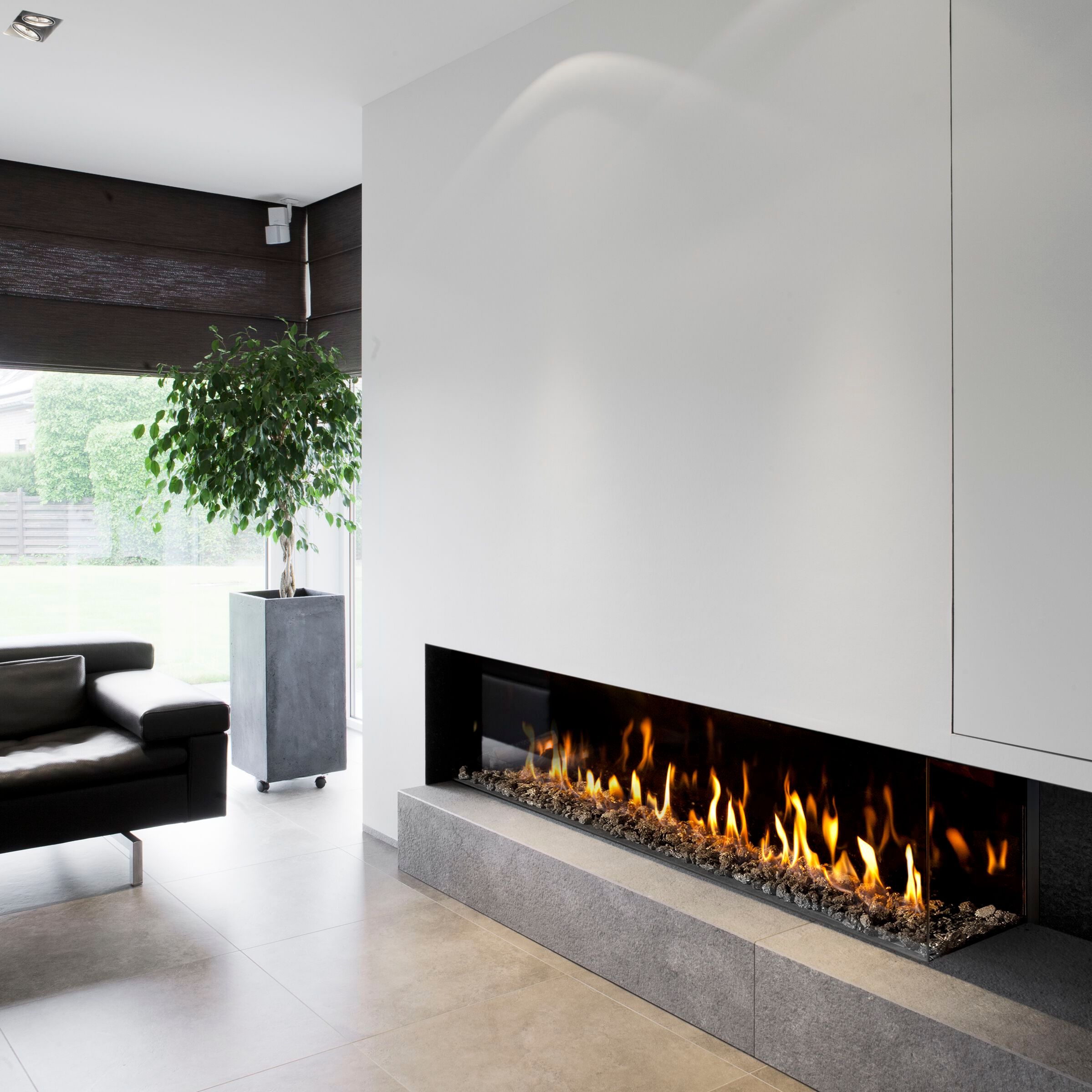 Газовый угловой камин KALFIRE G165/37C ARCH-00069774 - Вид №1