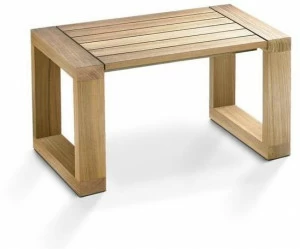 FueraDentro Прямоугольный столик для сада из тика Cima lounge