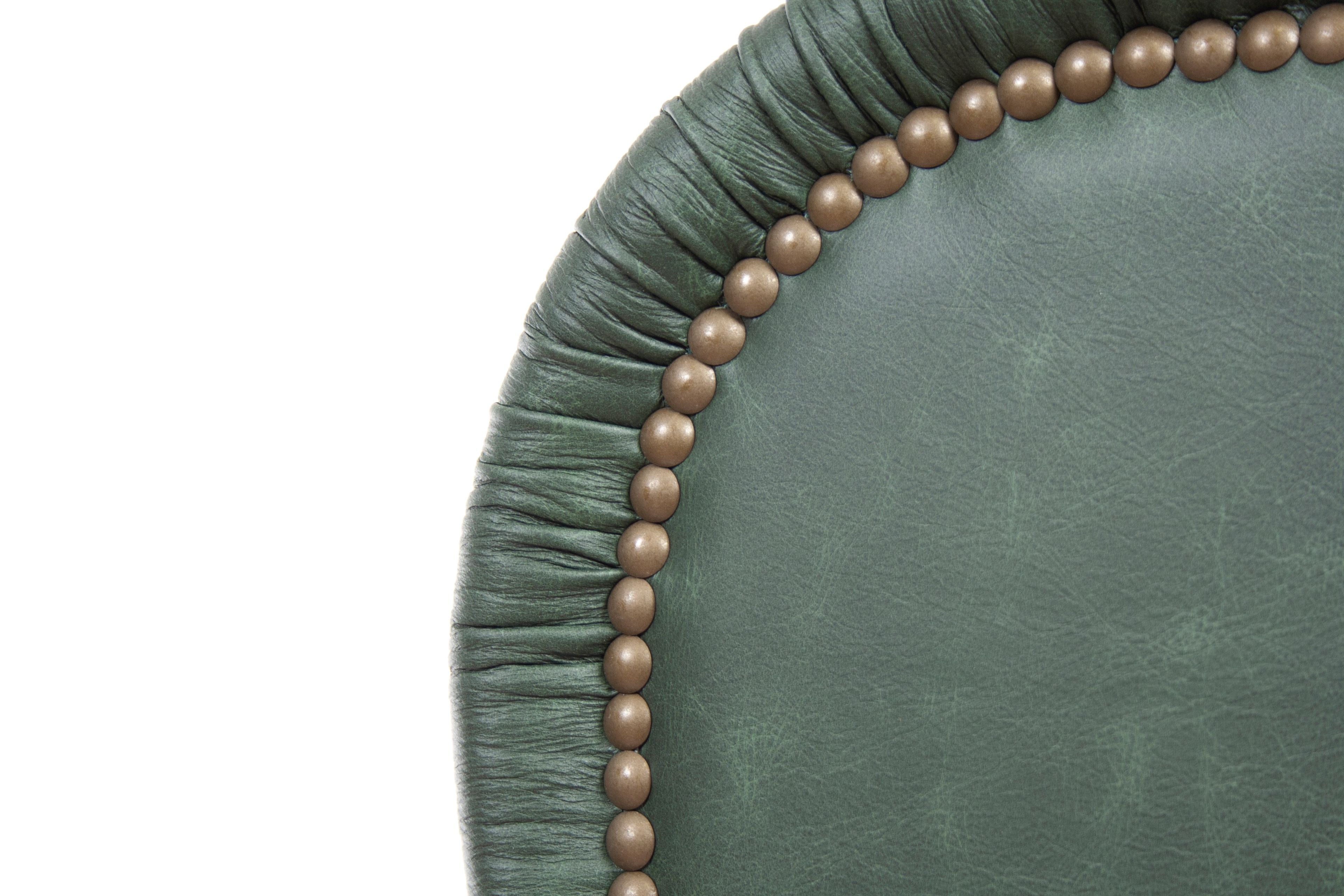 Офисное кресло с регулируемым по высоте кожаным подлокотником с 5 спицами CREARTE COLLECTIONS PRESIDENT ORIGINS ARCH-00000620 - Вид №9