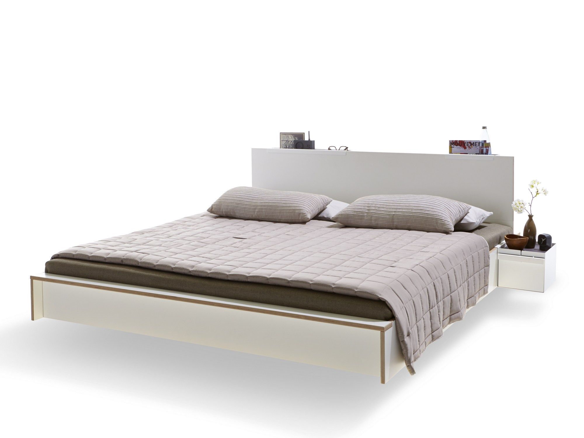 Двуспальная кровать из многослойной ткани Müller Small Living Flai ARCH-00048849 - Вид №11