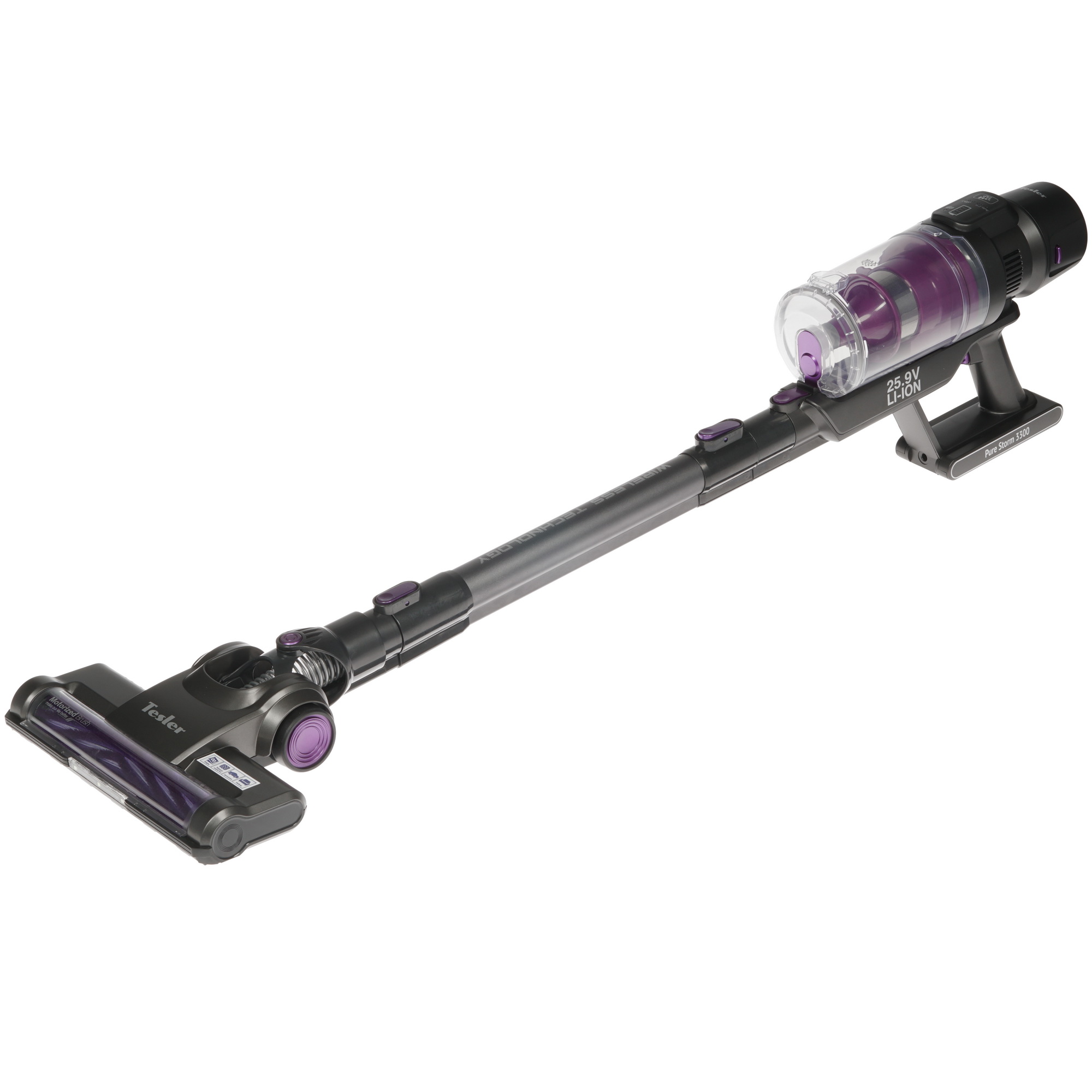 8161074 Пылесос  вертикальный  Tesler Pure Storm 3300  черный STDN-0060106 - Вид №1