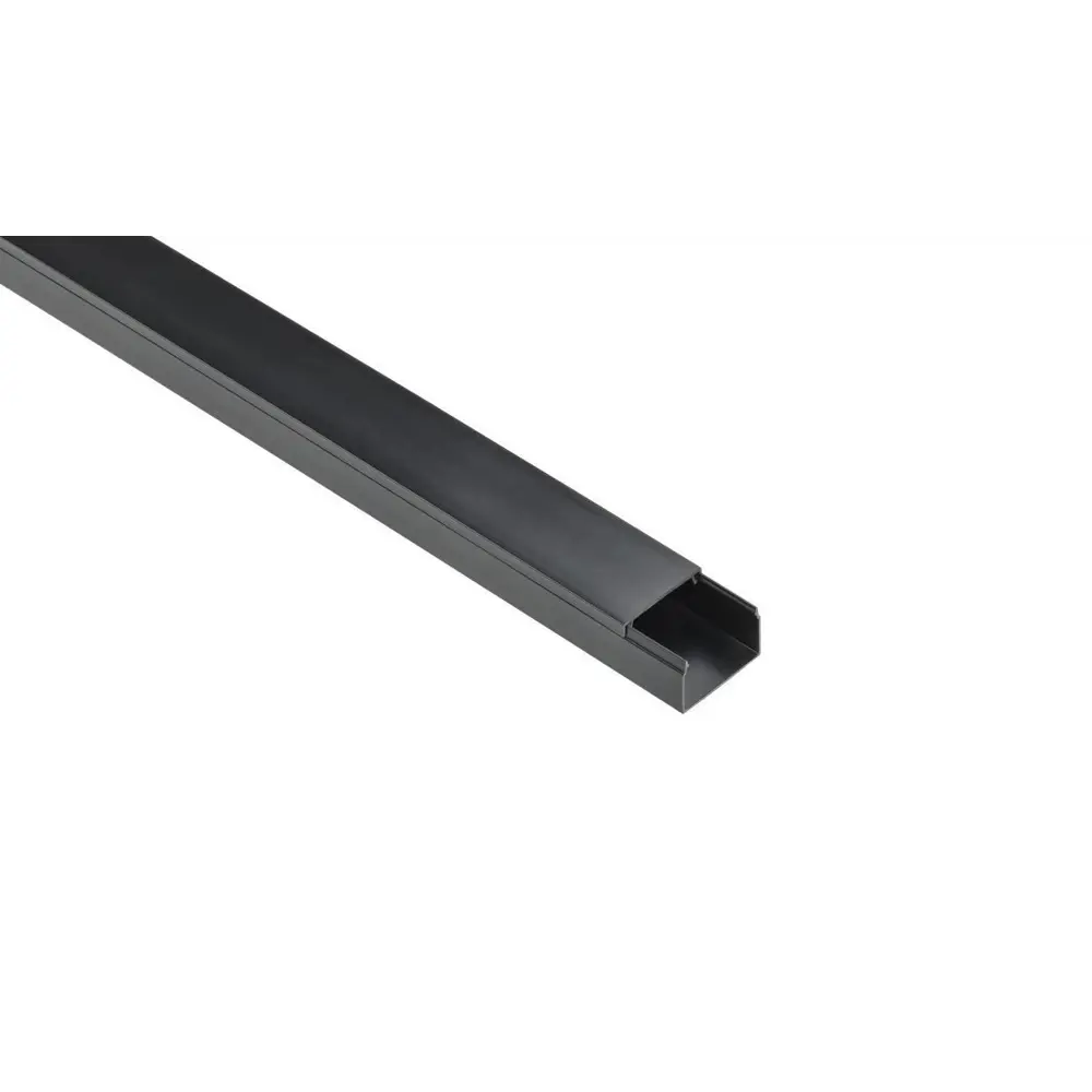 Кабель-канал IEK Элекор 40x25 мм 24 м цвет черный STLM-2083123