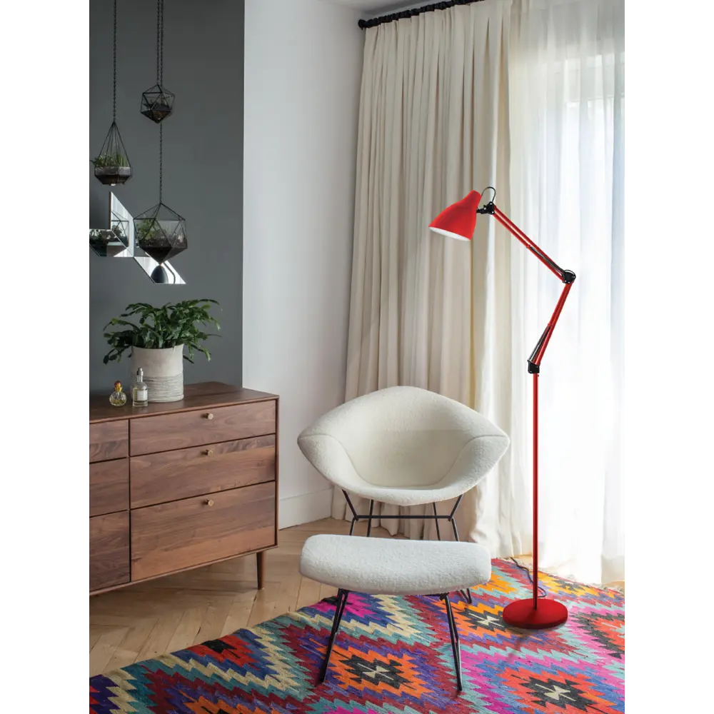 Торшер KD-332 цвет красный CAMELION STLM-2013588 - Вид №8