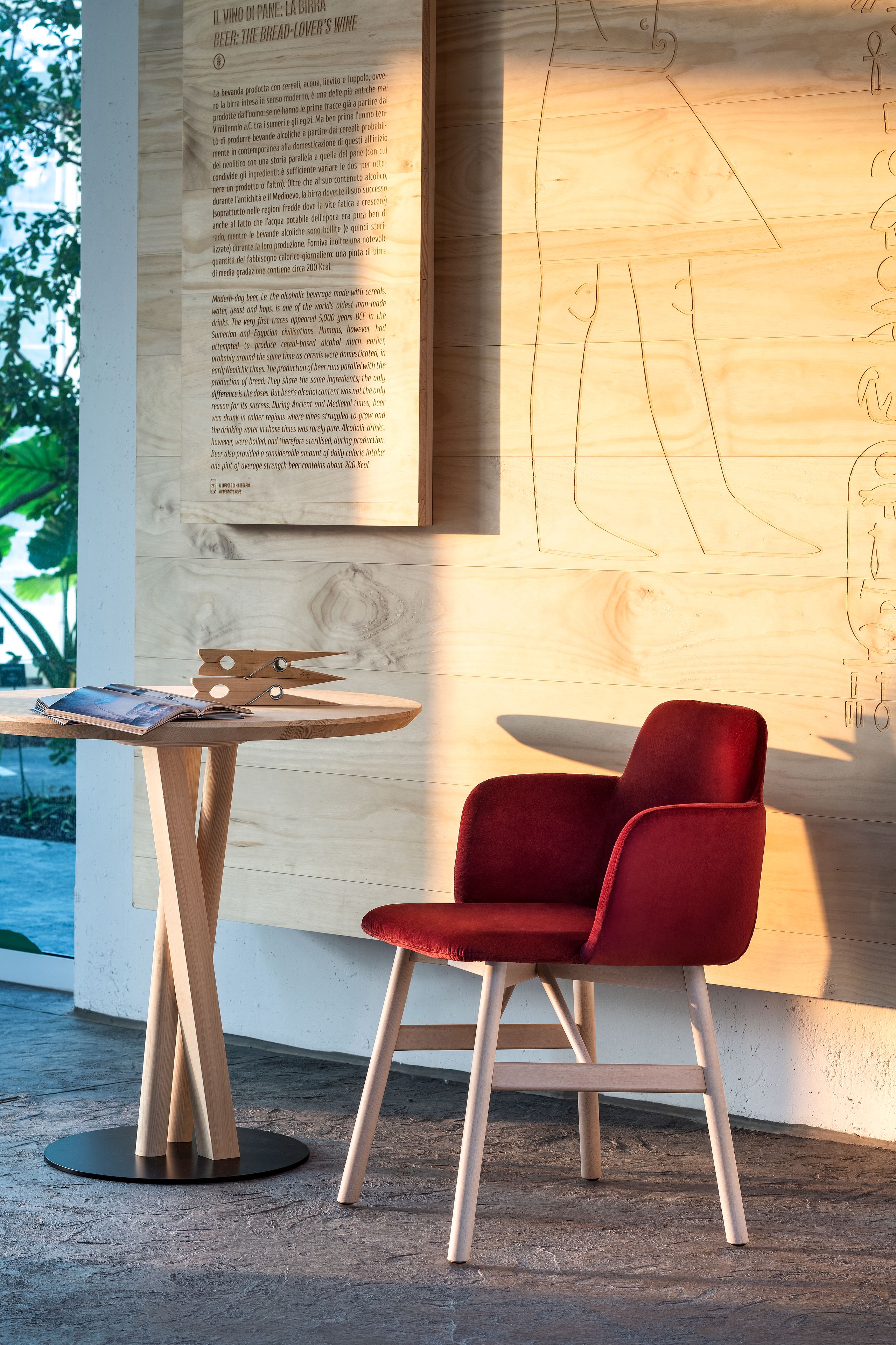 Тканевый стул с подлокотниками TrabA' Bardot ARCH-00106655 - Вид №2