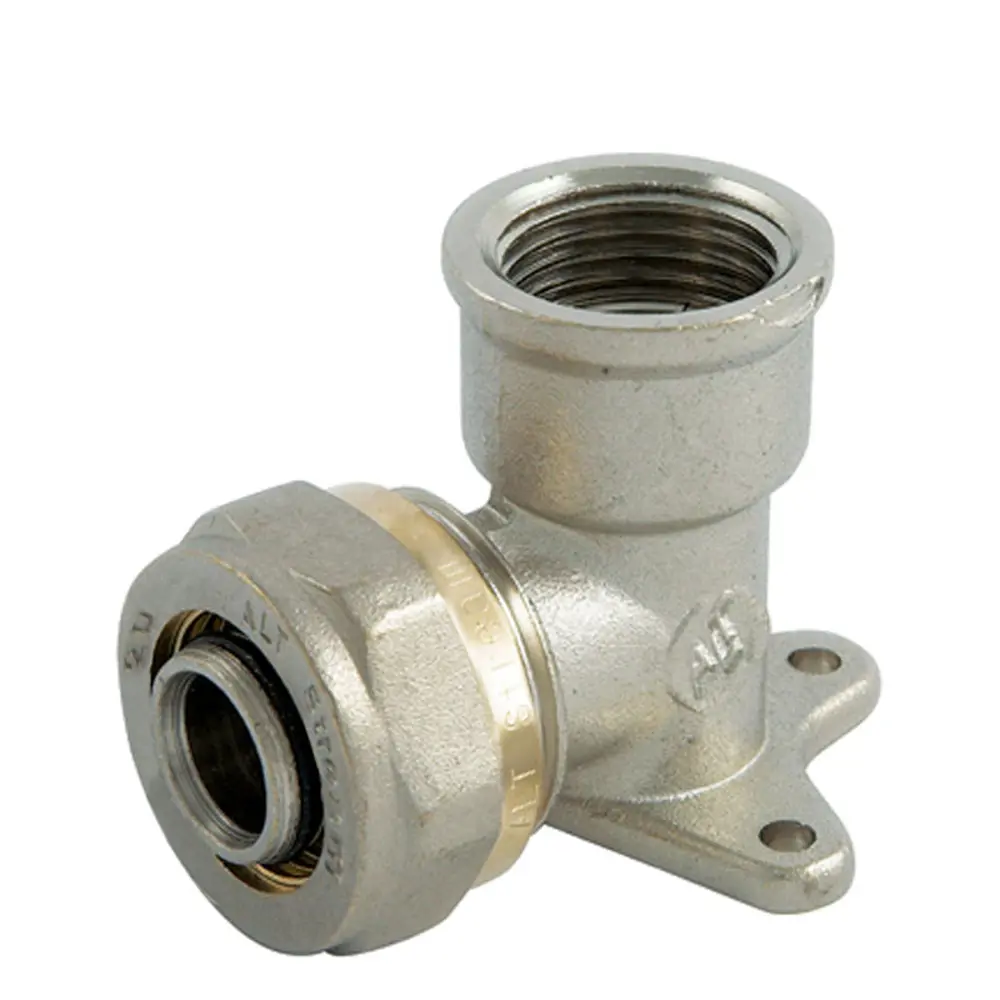 Водорозетка обжимная 1/2"х20 мм никелированная латунь Santreyd STLM-2059623