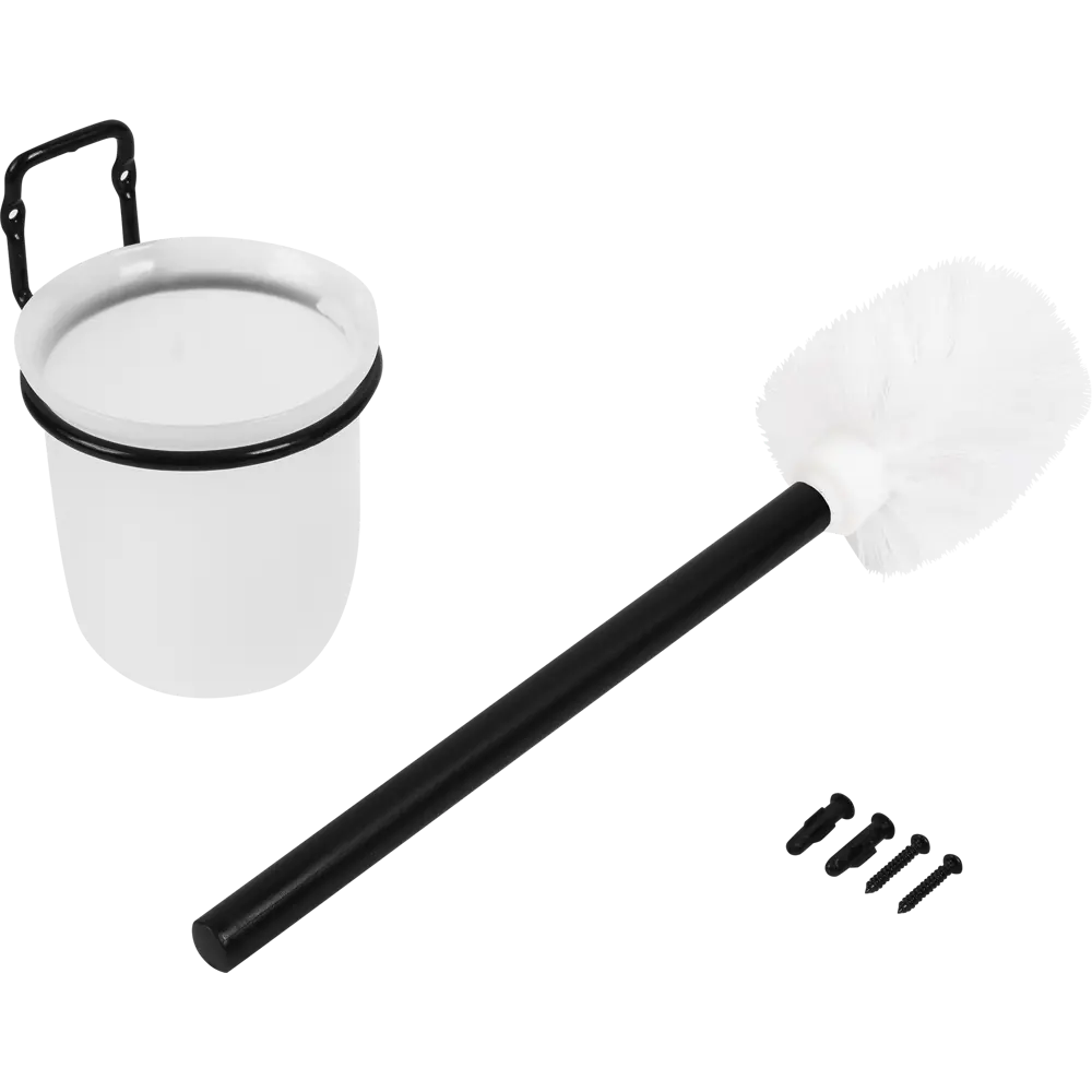 Ёрш для унитаза Trait цвет чёрный SWENSA STLM-2101628 - Вид №2