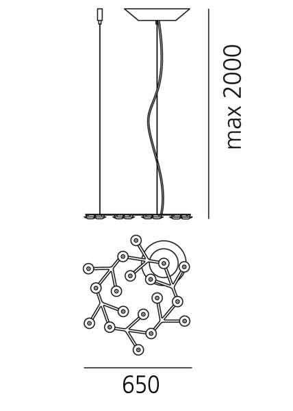Светодиодный подвесной светильник Artemide Led Net ARCH-00091200 - Вид №2