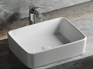 Умывальник чаша накладная прямоугольная Element 480*370*130мм CN6037 CN6037