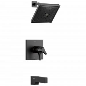 T17T474-BL Ванна и душевая панель TempAssure® серии 17T Delta Faucet Zura Матовый черный