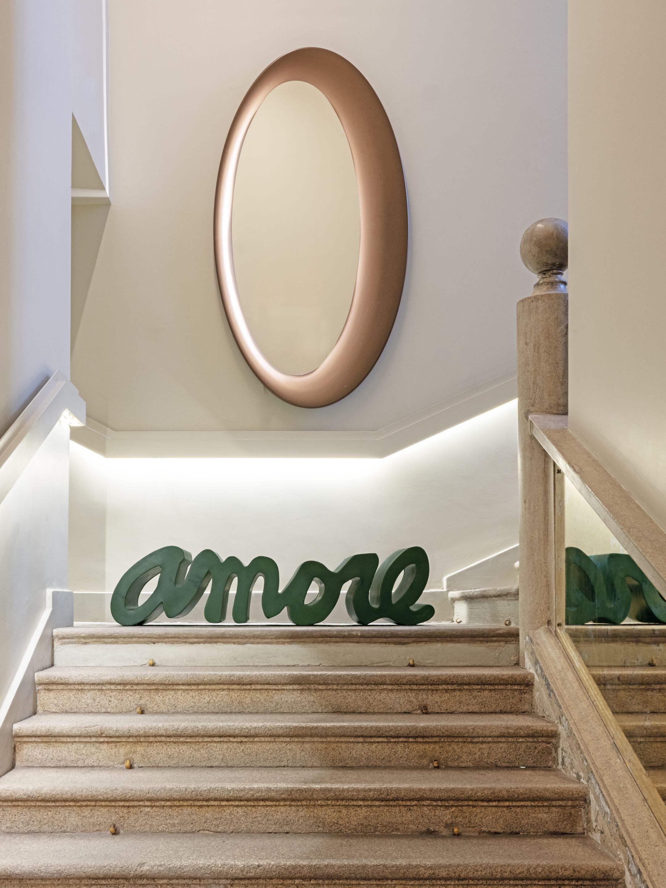 Переработанная пластиковая садовая скамейка SLIDE коллекция надписи ARCH-00075008 - Вид №3