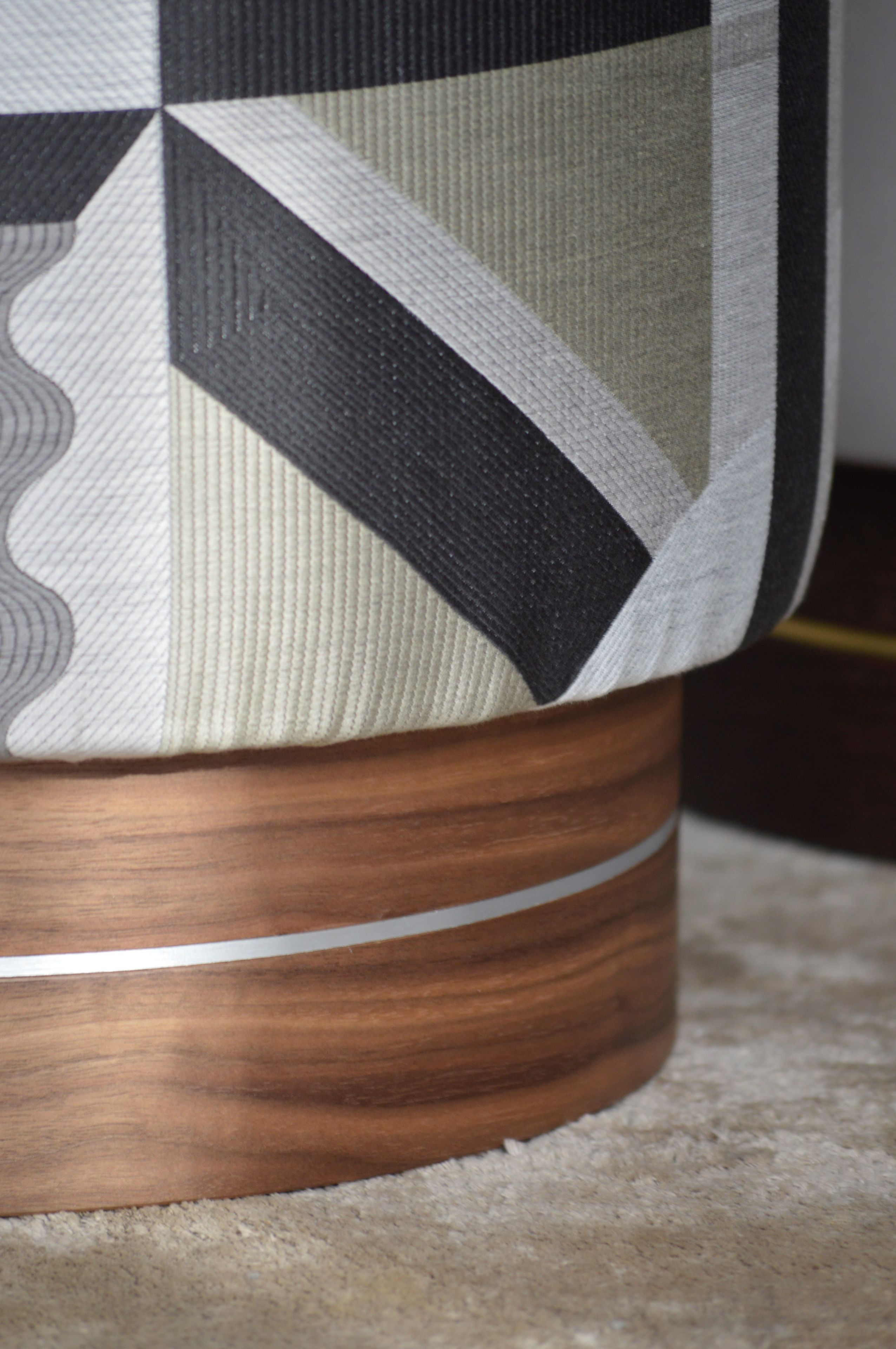 Круглый бархатный пуф Christina Arnoldi La Sorellina – Small Pouf ARCH-00119077 - Вид №5