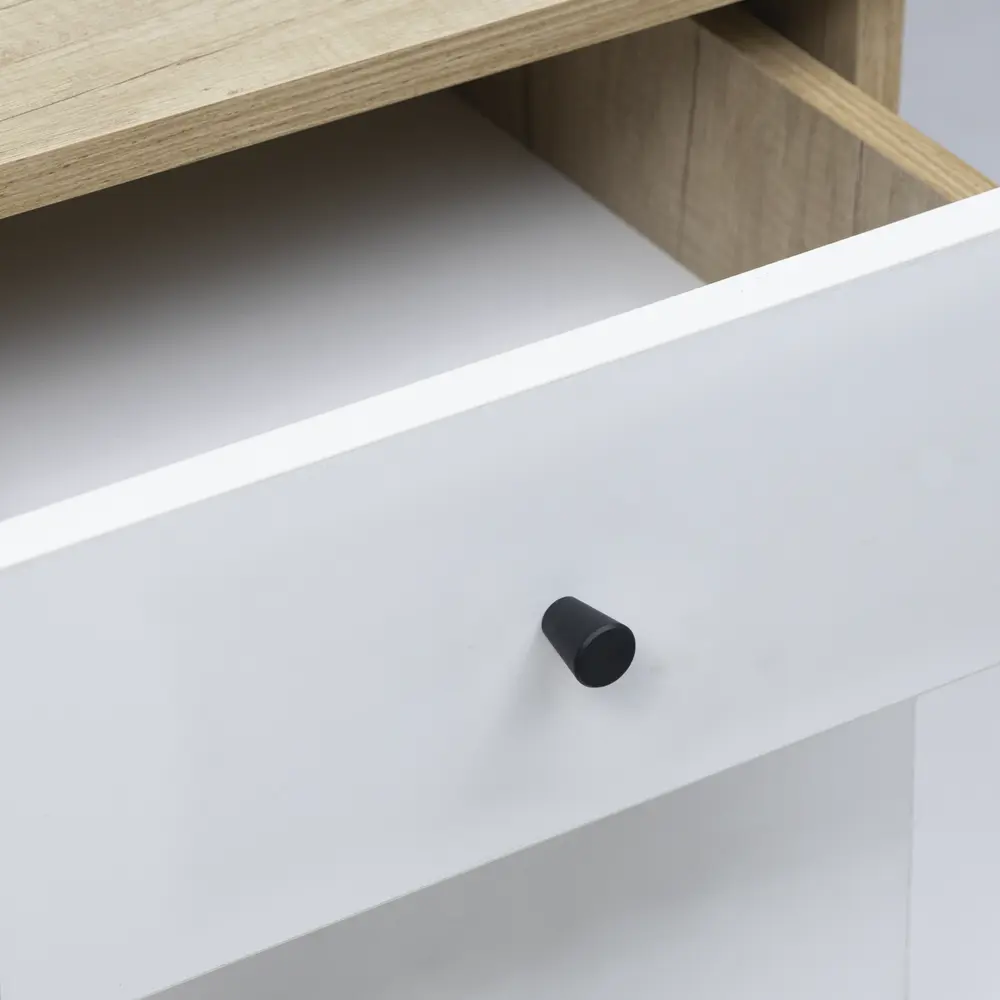 Мебельная ручка-кнопка Bell цвет матовый черный AKS STLM-2082984 - Вид №6