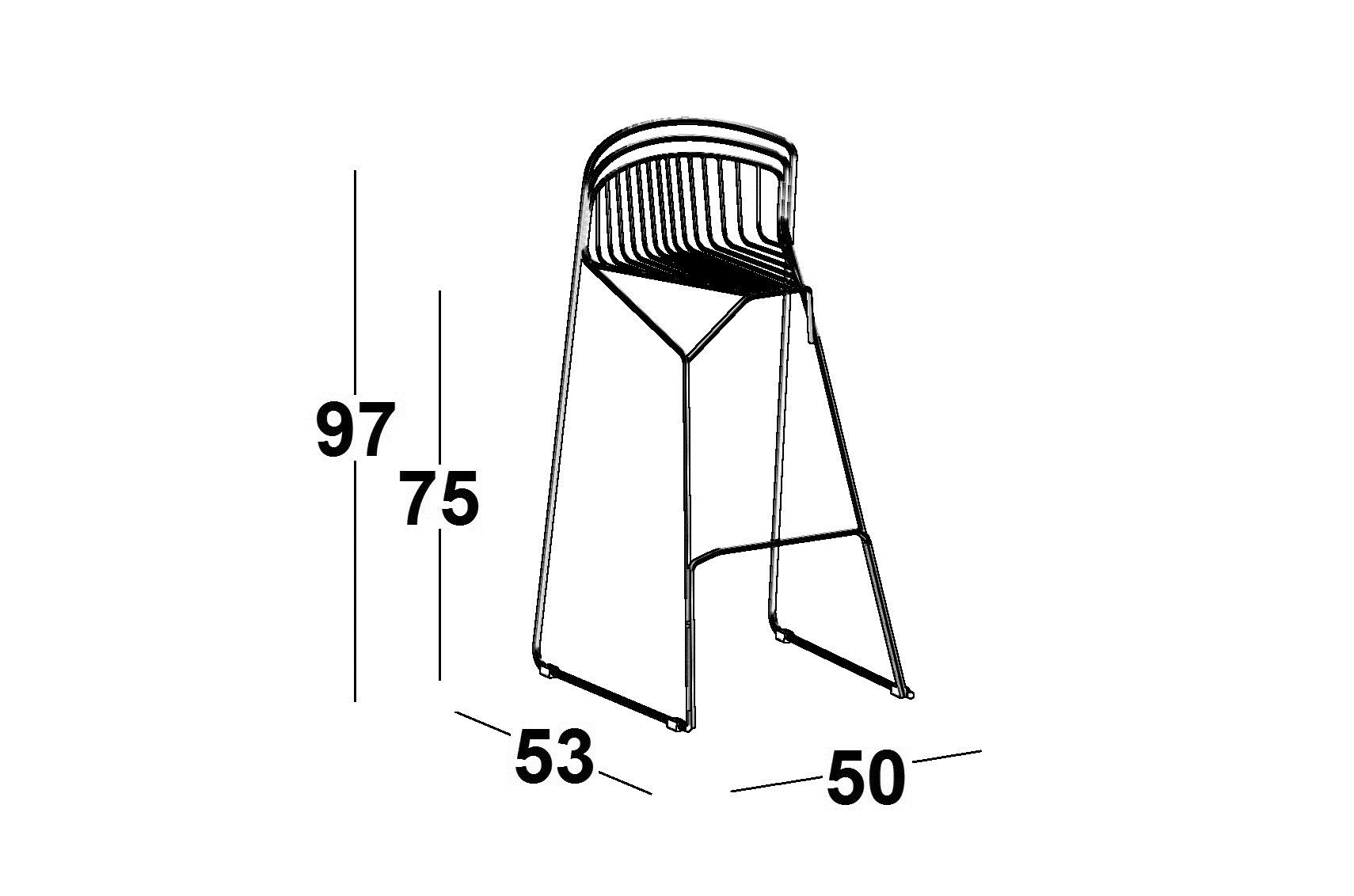 Стальной стул Luxy Rebel ARCH-00029345 - Вид №9